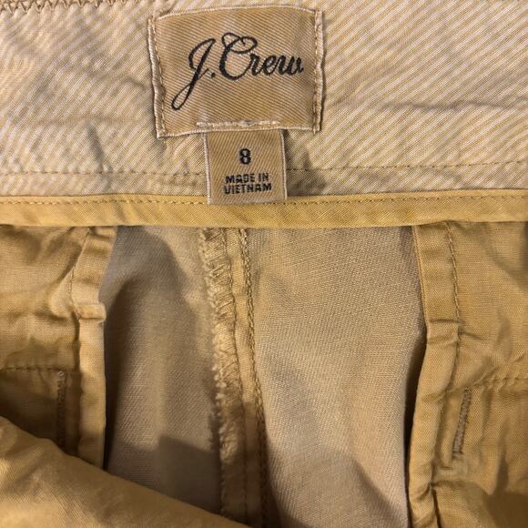 J.Crew Women Classic Preppy Nautical Coastal 7" Stretch Flat Front Chino Short 8 - Picture 6 of 8